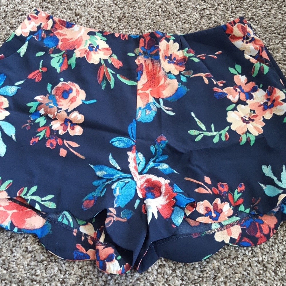 Floral shorts